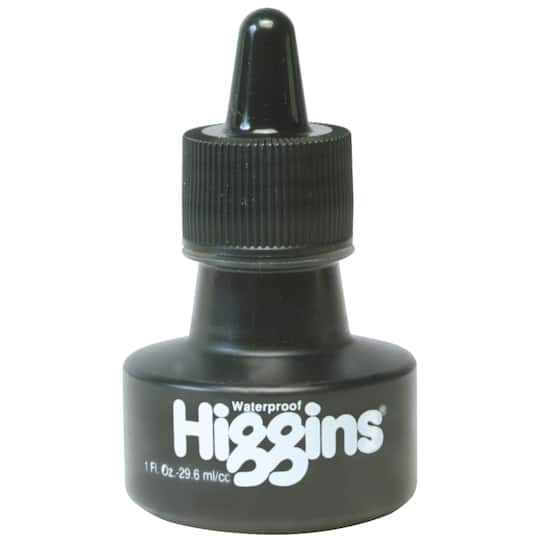 Higgins&#xAE; Non-Waterproof Black Ink, 1oz.